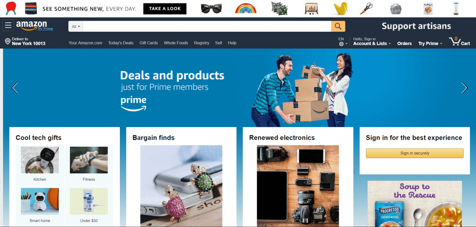 Amazon online shop