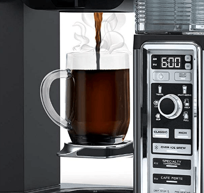 Ninja CF091 coffee extraction