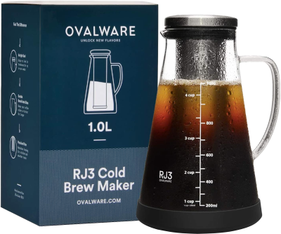 Ovalware RJ3 coffee maker for iced coffee
