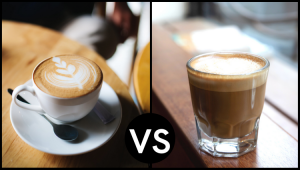 difference between flat white and latte