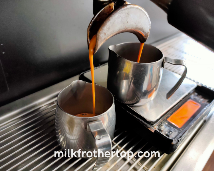 Making espresso